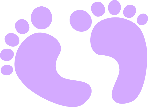 Tiny feet clipart