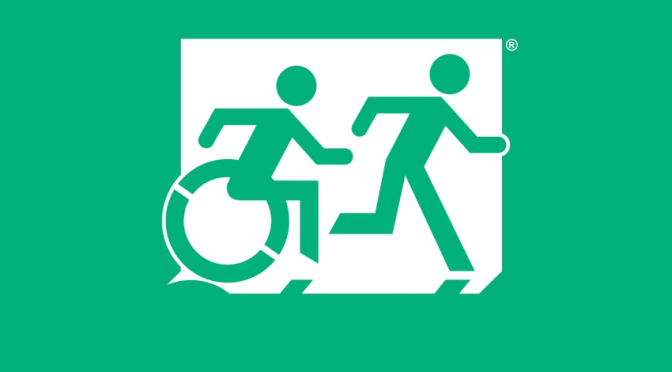 Accessible Exit Sign Project | Buildings need signage to identify ...