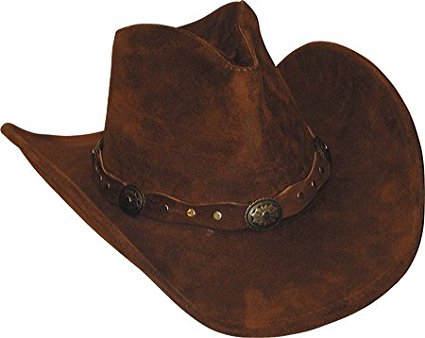 Minnetonka Men's Leather Outback Hat - 9619 at Amazon Men's ...