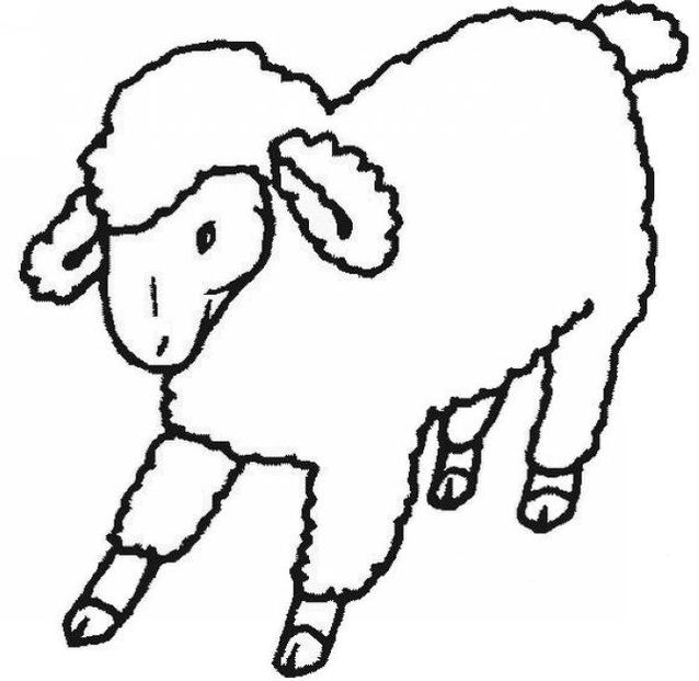 Sheep And Childrens Drawing Clipart - Free to use Clip Art Resource