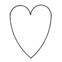 Template For Heart Outline - ClipArt Best