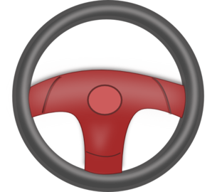 Clipart car steering wheel