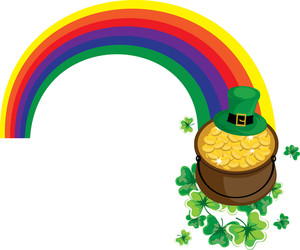 Leprechaun pot of gold clipart free clipart images - Cliparting.com