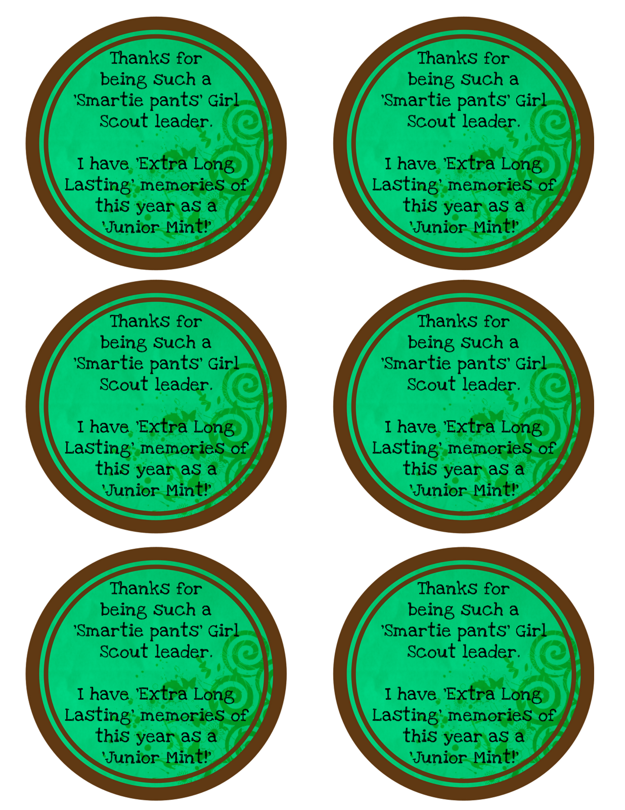 girl scout leader gifts