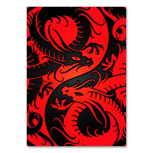 Dragons Red And Black - ClipArt Best