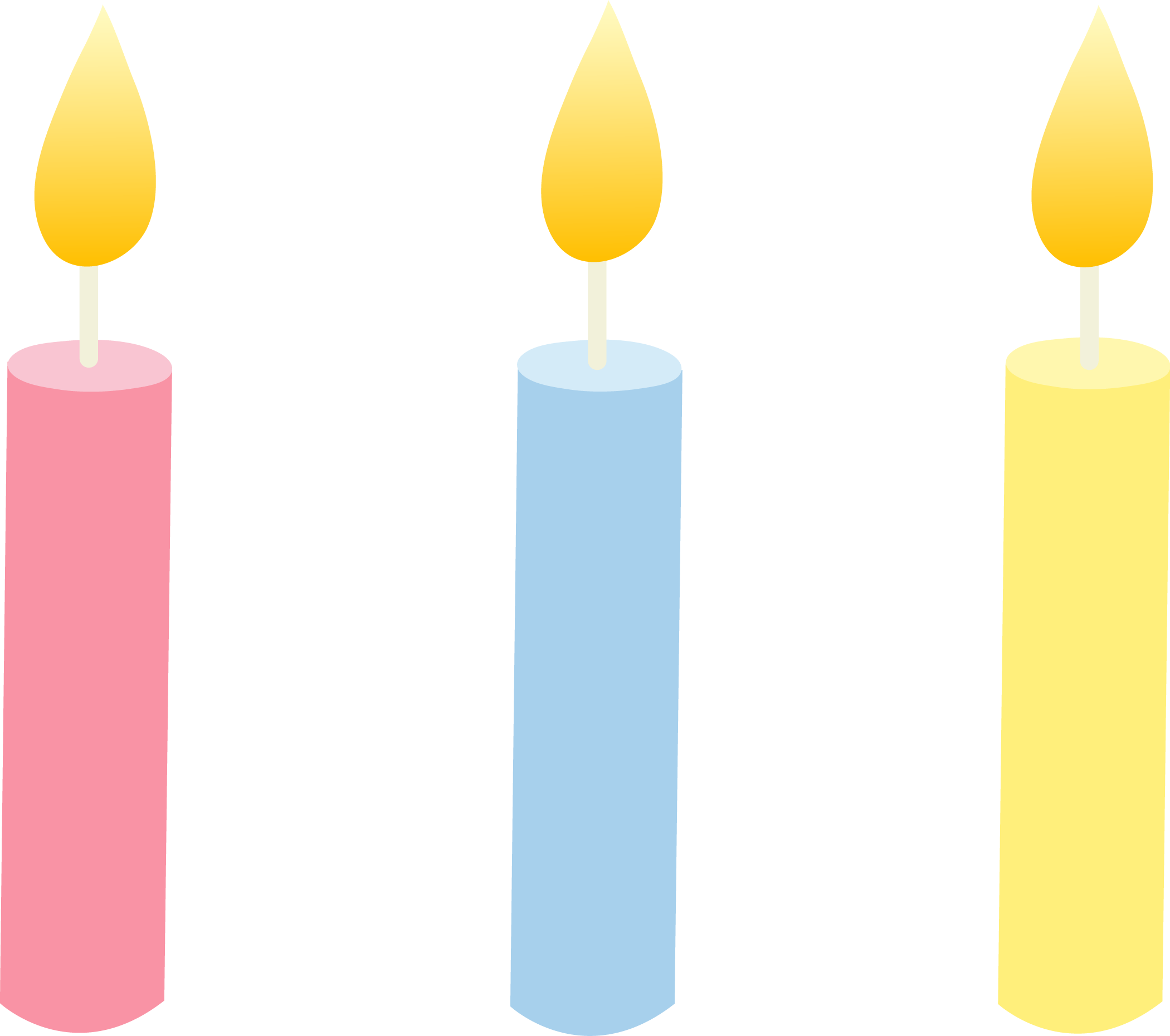Picture Of Birthday Candles | Free Download Clip Art | Free Clip ...