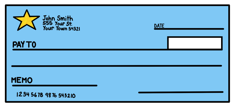 Pictures Of A Check | Free Download Clip Art | Free Clip Art | on ...