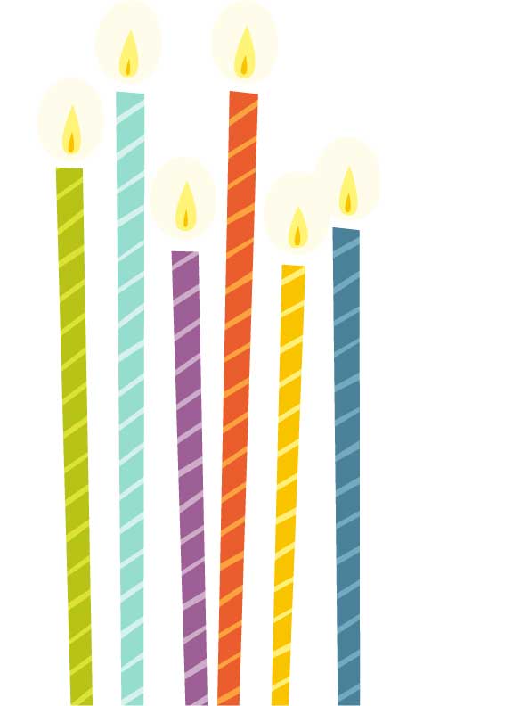 Pictures Of Birthday Candles Clipart Best