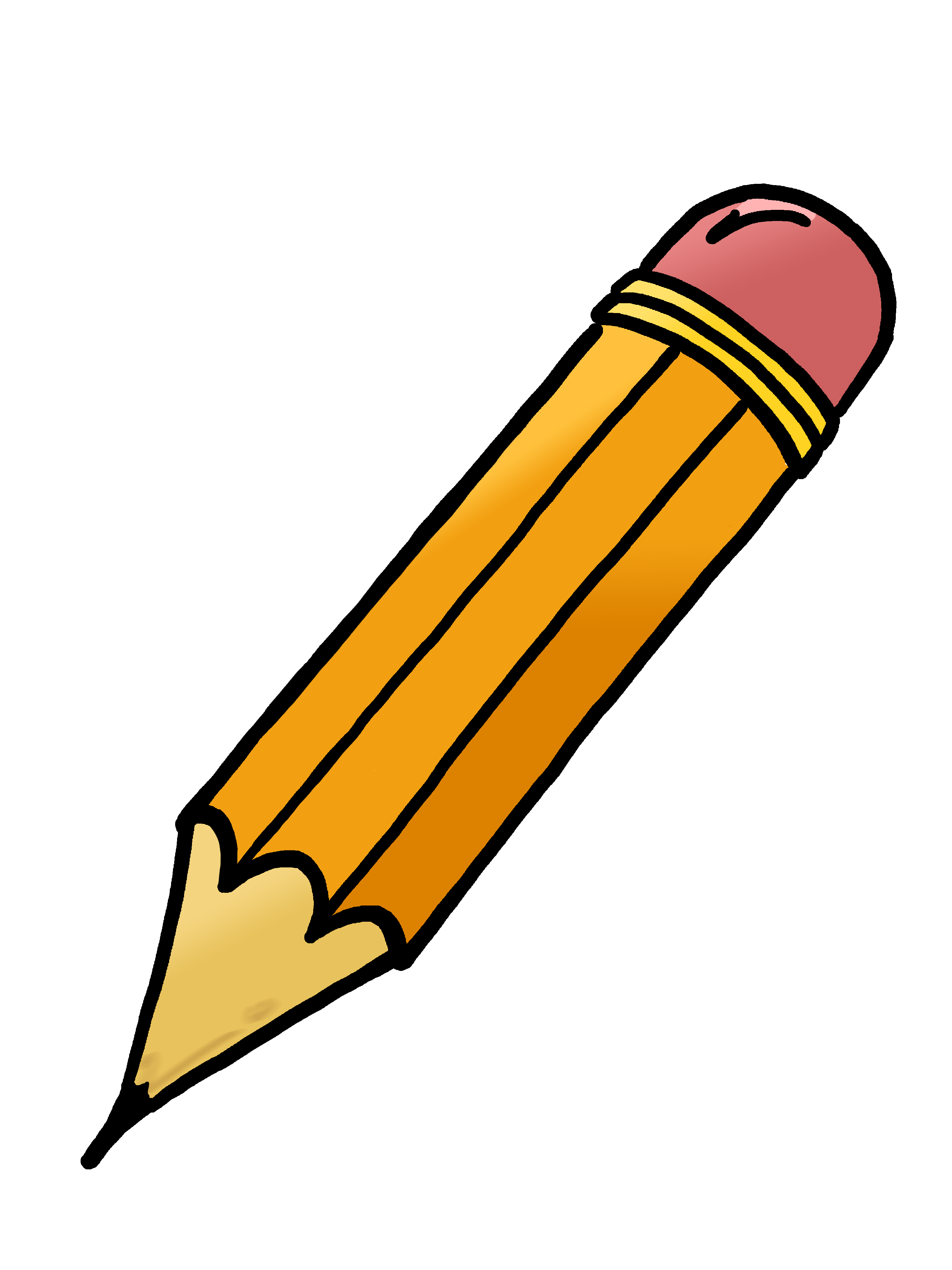 Cartoon Pencil Clipart