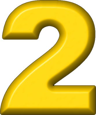 Number 2 Clipart - Tumundografico