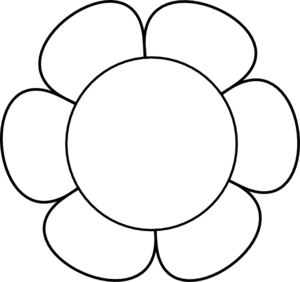 Large flower clipart