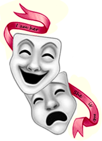 deviantART: More Like Theatre Masks Tattoo Design by