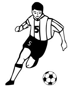 Animated Soccer Player