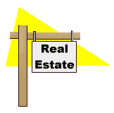 Real estate clip art and images of a real estate sign and a for ...