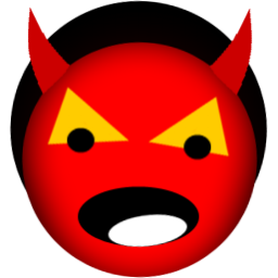 Satan devil Icon | Smiley Iconset | Codicode