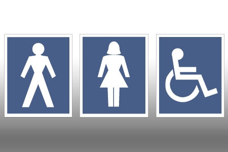 Male Female Toilet Sign