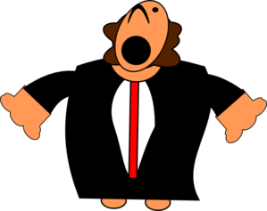 Opera Singer clip art - vector clip art online, royalty free ...