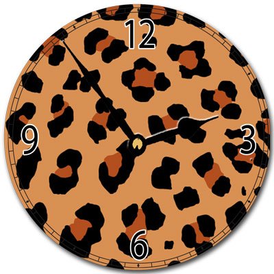 Animal Print Clocks