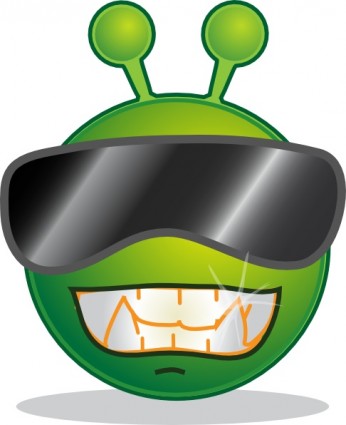 Smiley green alien sick Free vector for free download (about 1 files).