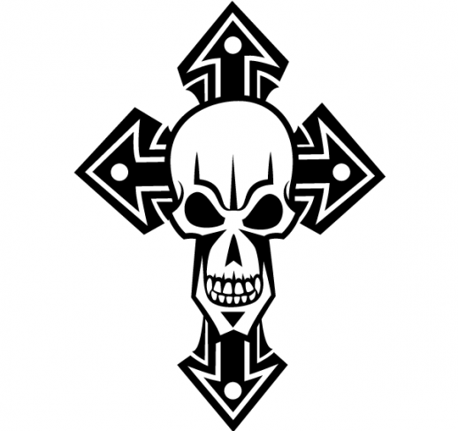 l77976-free-skull-cross-art- ...