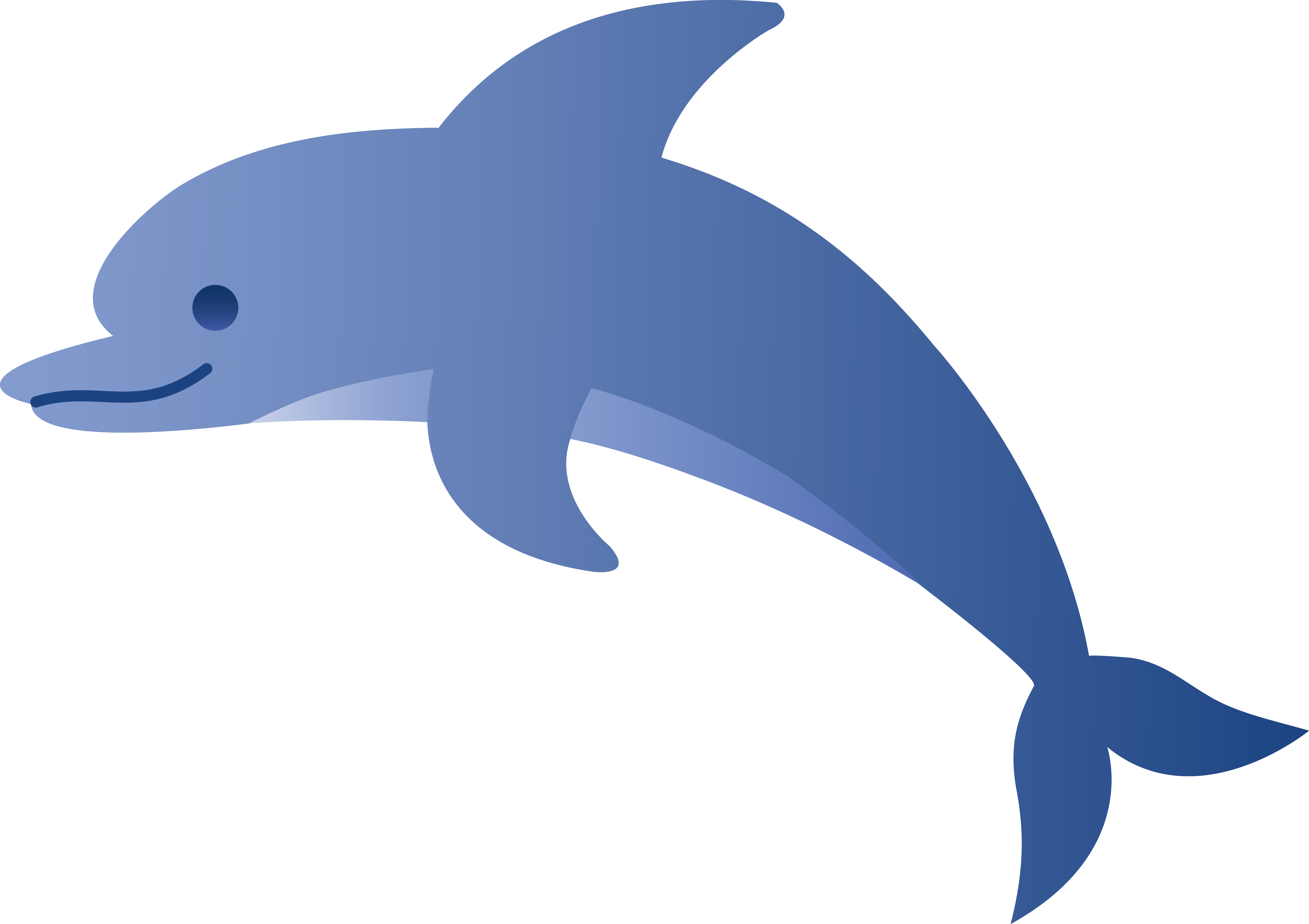 Cute Dolphin Clipart - Free Clipart Images