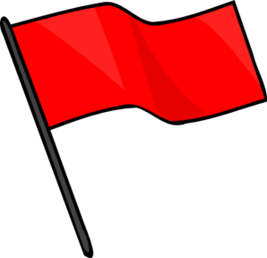 Red Flag Banner Clipart - Free Clipart Images