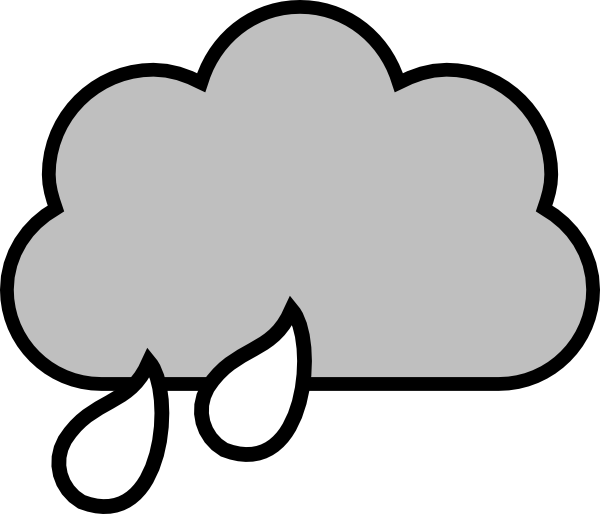 Storm Cloud Clipart Black And White - Free Clipart ...