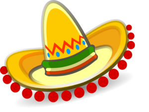 Sombrero Mexican Hat Clip Art - vector clip art ...