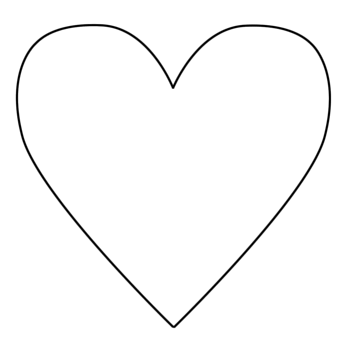 Heart Coloring Pages - Walloid