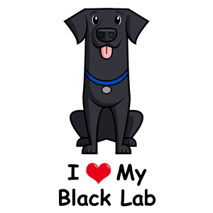 Black Lab Cartoon - ClipArt Best