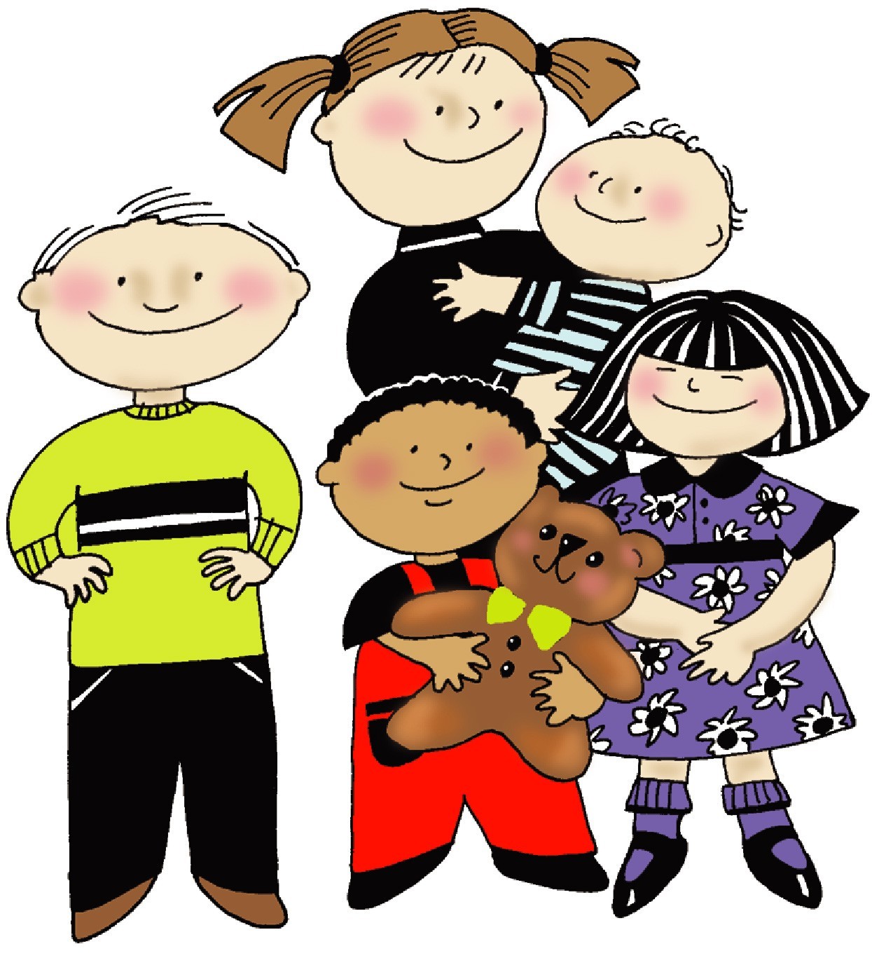 Happy Kids Clipart - Free Clipart Images