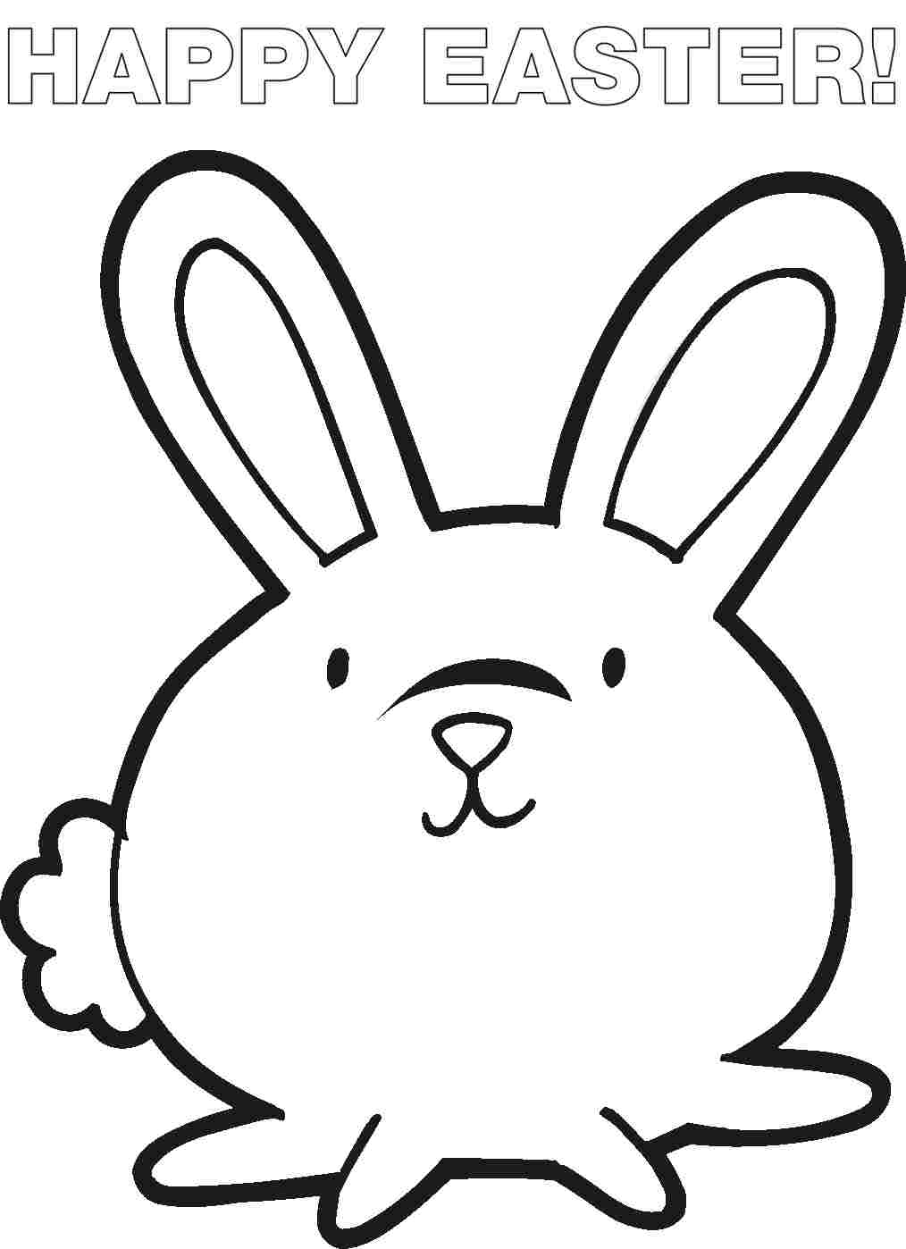 Printable Easter Bunnies - ClipArt Best