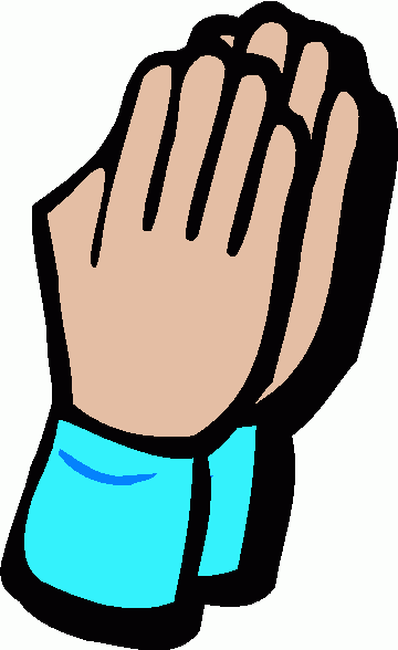 Clipart of praying hands