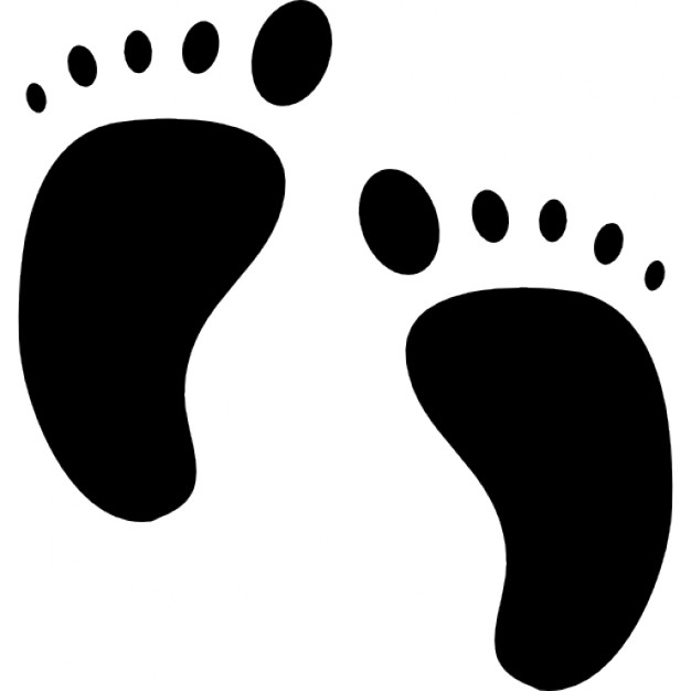 Baby foot print, IOS 7 symbol Icons | Free Download