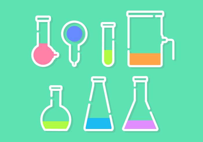 Free Minimalist Chemistry Kit Vector - Download Free Vector Art ...