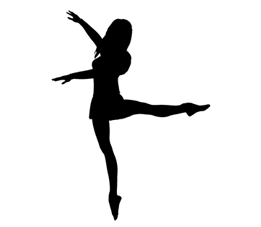 Contemporary Dancer Silhouette - Free Clipart Images