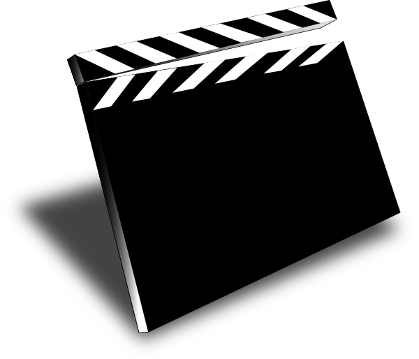 Movie Clapper Clipart - Free Clipart Images