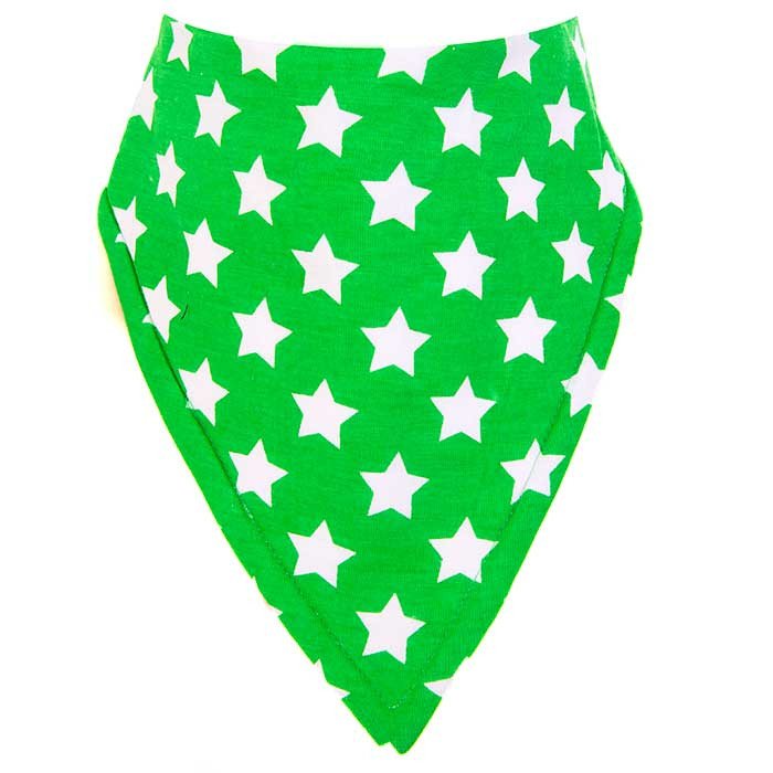 Bandana Bib - Green Star Design – Taden