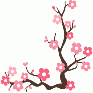 Silhouette Design Store - View Design #126203: cherry blossom card