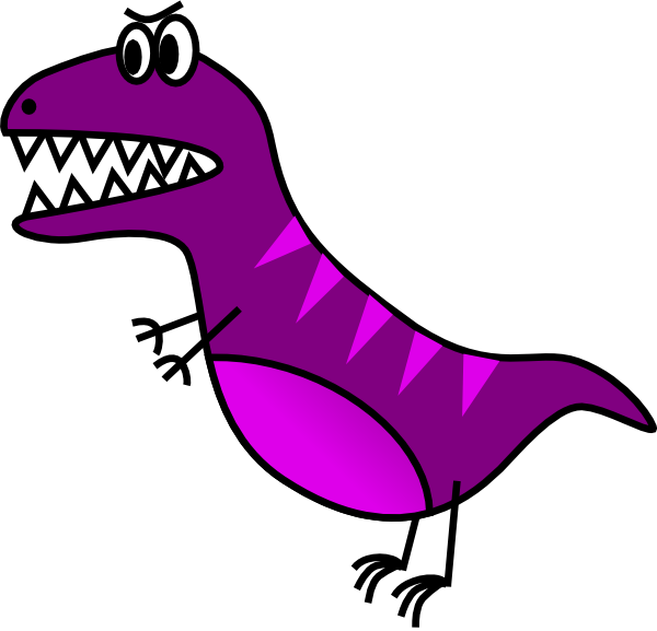 T-rex Cartoon Clipart