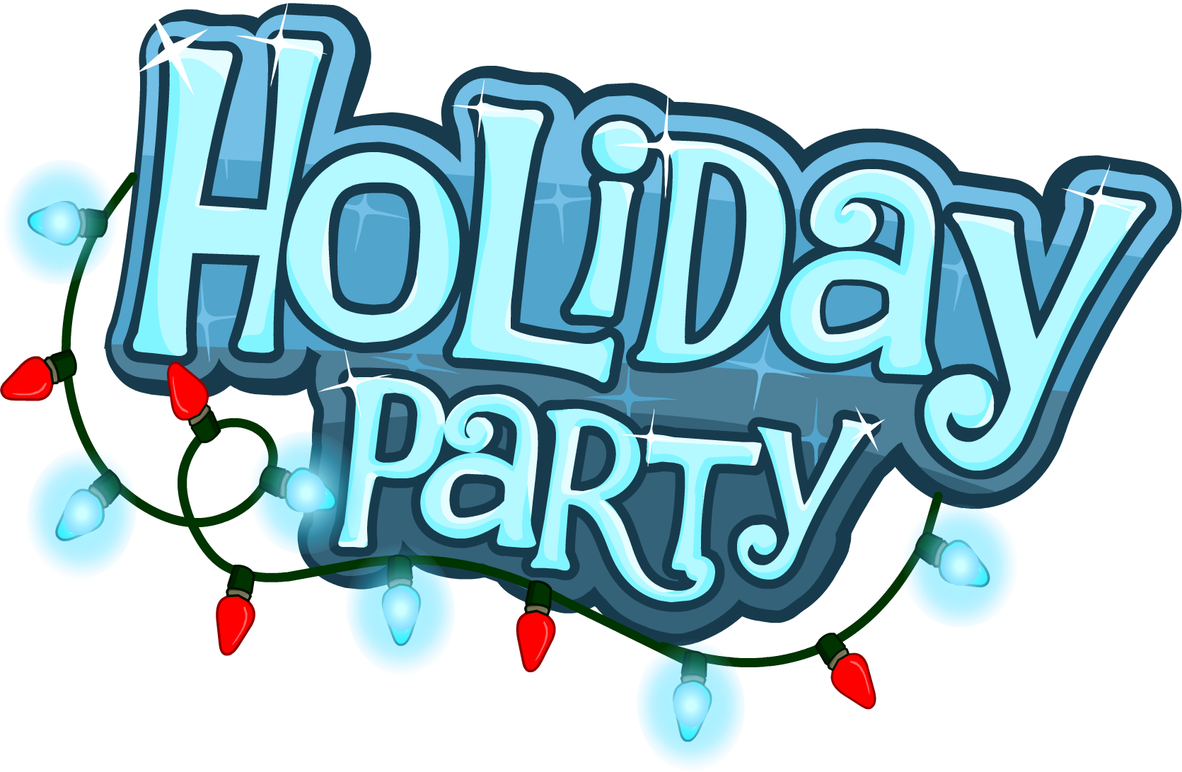 Free holiday party clip art