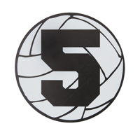 Volleyball Outline Decal :: 30.396.L80 :: Lucky Dog Volleyball