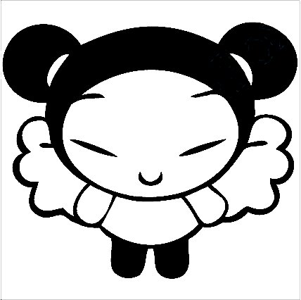 Pucca Angel Cartoon Decal, angels decals, angels stickers, vinyl ...