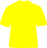 Shirt Yellow - vector clip art online, royalty free & public domain