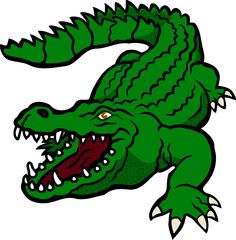 Crocodile clipart pictures