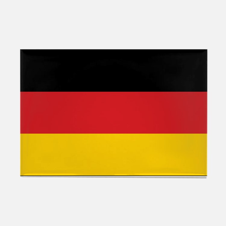 German Flag Magnets | German Flag Refrigerator Magnets - CafePress