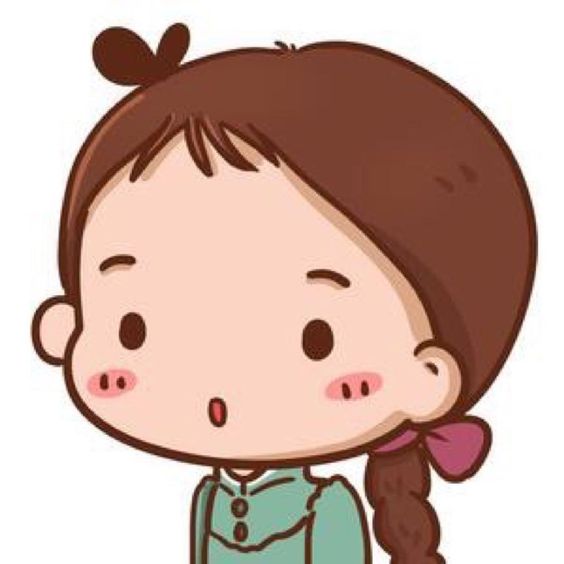 Funny, Cartoon and Cute cartoon girl