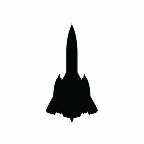Amazon.com: (2x) SR-71 Blackbird - Sticker - Decal - Die Cut ...