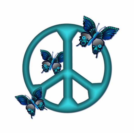 Peace Signs And Butterflies Clipart Best 