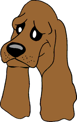 Cartoon Sad Dog - ClipArt Best